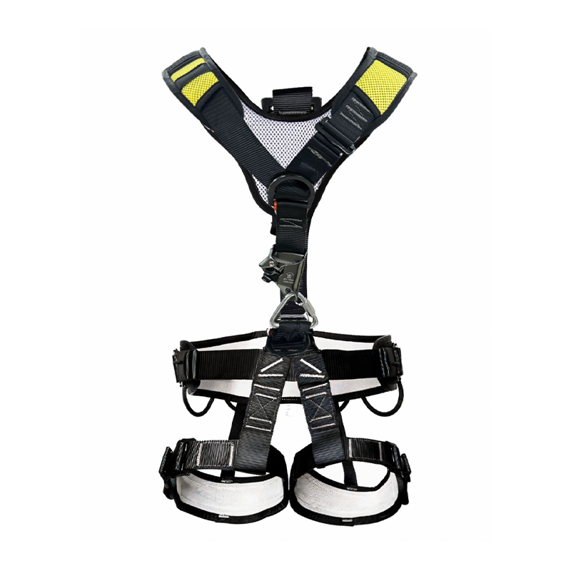 S-10036 สายรัดนิรภัยแบบเต็มตัวสำหรับปีนเขา (ตัวขึ้นหน้าอกแบบผูกโดยตรง)
