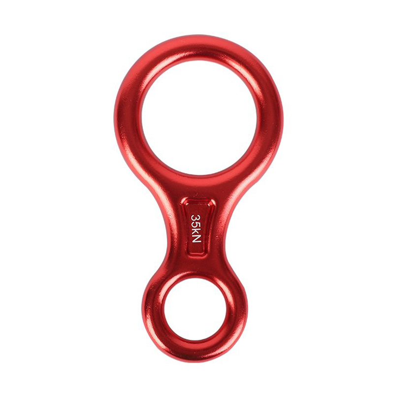 HT-XJ-01 อลูมิเนียม 8-Shape Ring Climbing Descender