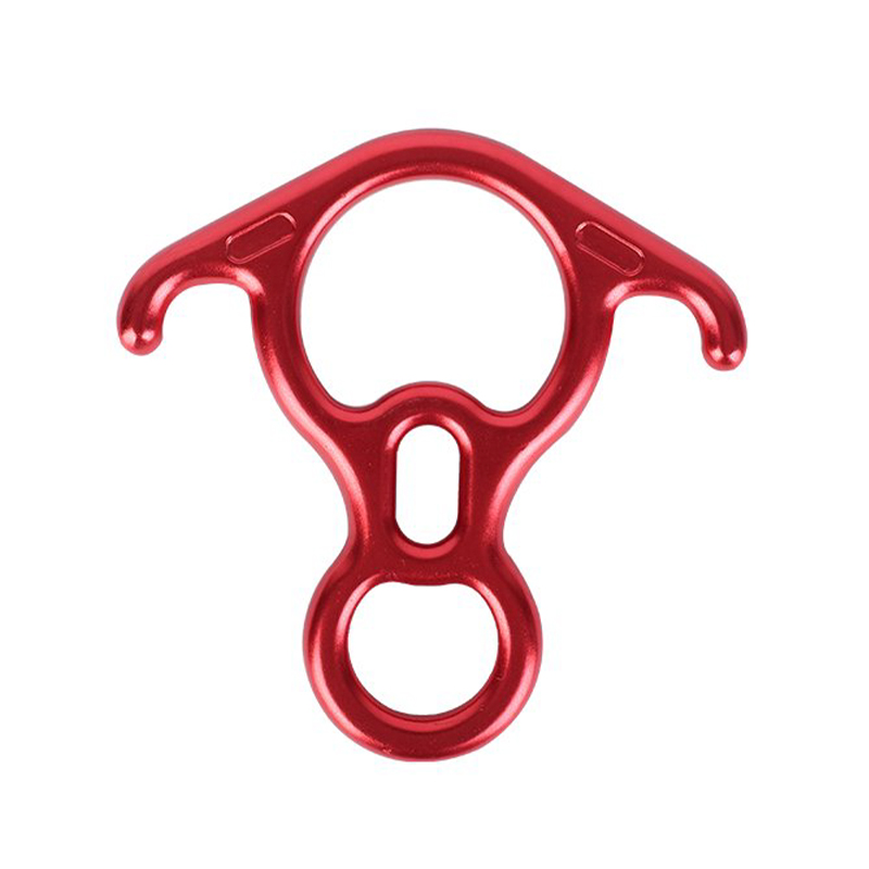 HT-XJ-02 อลูมิเนียมกระทิง 8-Shape Ring Climbing Descender