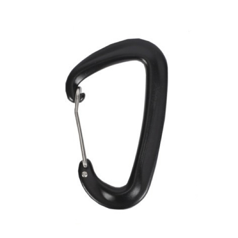 HT-G-0003 คาราบิเนอร์อะลูมิเนียมพร้อมกลไกล็อคแบบบิดเกลียวแบบแมนนวล